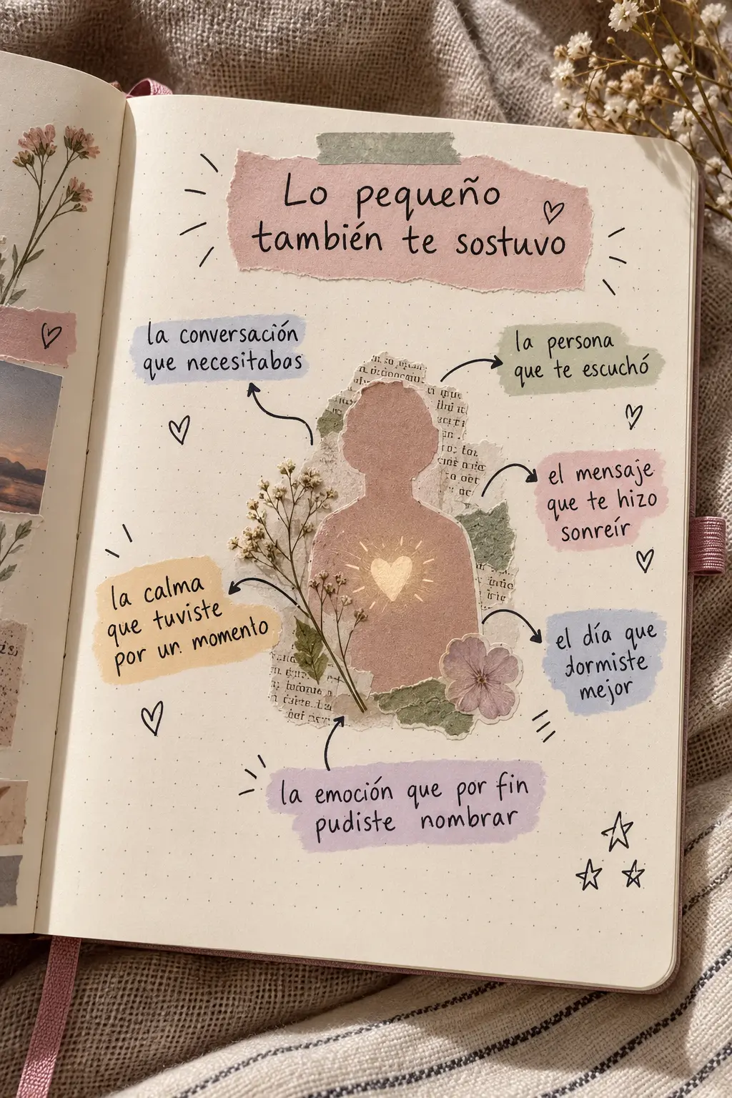Ejemplo en cuaderno: Lo pequeño también te sostuvo